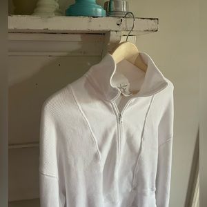 Cropped Aerie 1/2 Zip SZ L
